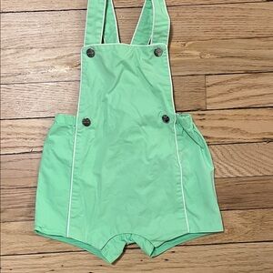 Jacadi Mint Green Kids Overalls